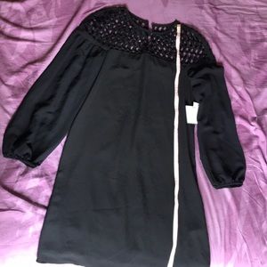NWT Laundry black dress, length as 87cm. Size 4